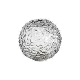 Load image into Gallery viewer, C-Lighting Clay 150mm Round Textured Crumple Glass Shade, Clear - 52006
