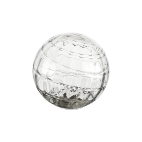 Load image into Gallery viewer, C-Lighting Clay 150mm Round Textured Melting Glass Shade, Clear - 52008
