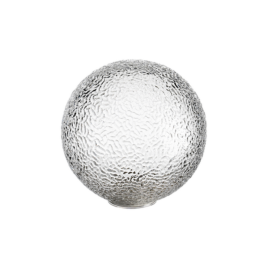 C-Lighting Clay 150mm Round Dimpled Glass Shade, Clear - 52009