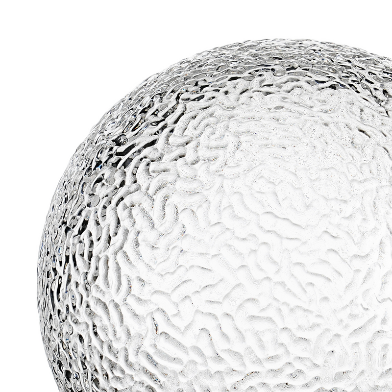 Load image into Gallery viewer, C-Lighting Clay 150mm Round Dimpled Glass Shade, Clear - 52009
