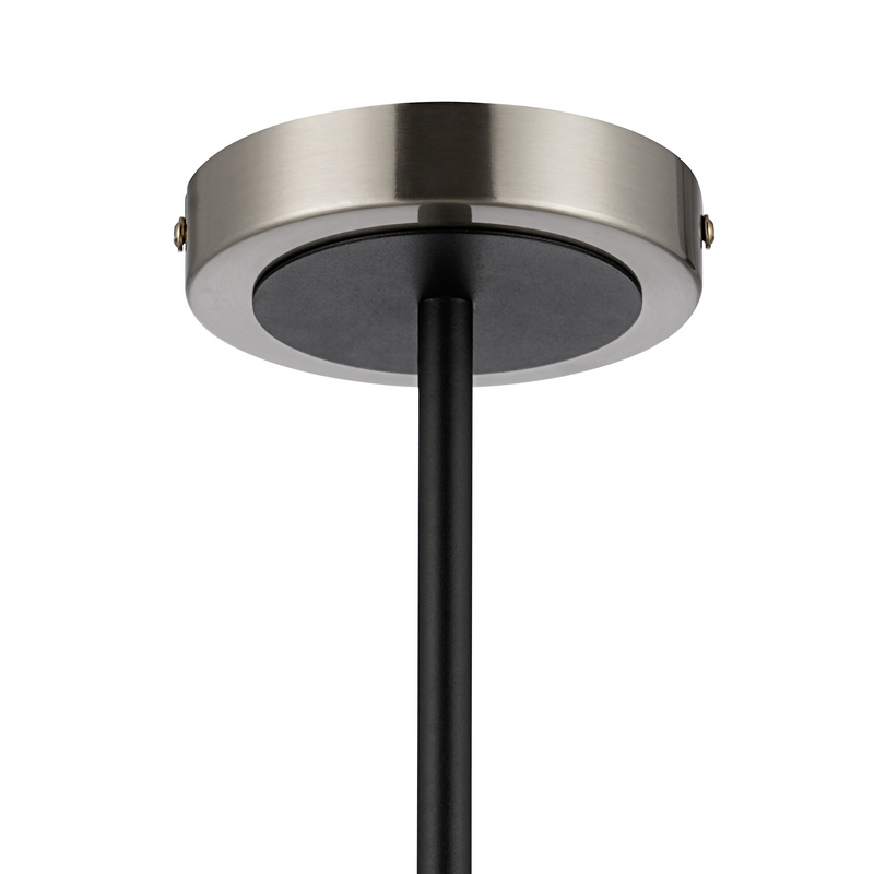 Load image into Gallery viewer, C-Lighting Clay Semi Ceiling Frame Only, 3 Light E14, Satin Nickel / Satin Black - 52017
