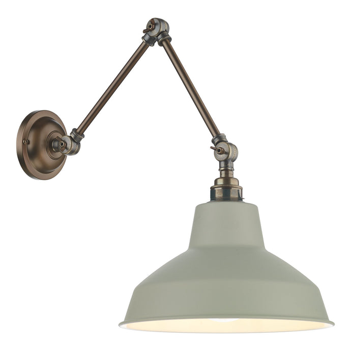 David Hunt Lighting DEX0775 DEXTER Single wall light Pebble DHL