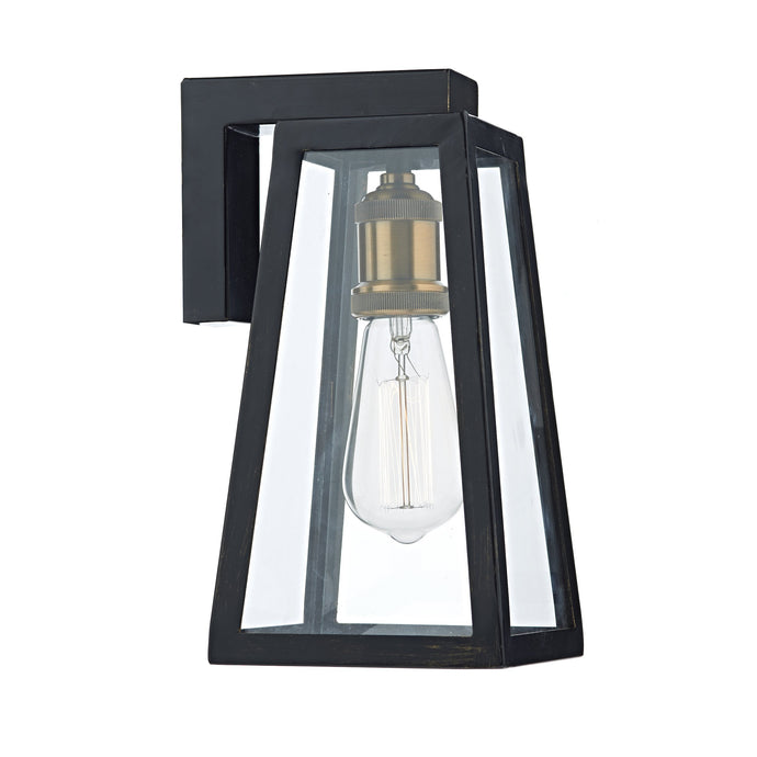 Dar Lighting DUV1522 Duv Wall Bracket Downlight Black IP43 - 26893