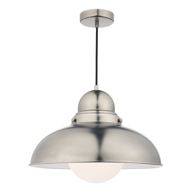 Load image into Gallery viewer, Dar Lighting DYN8661 Dynamo 1 Light Large Pendant Antique Chrome - 35000
