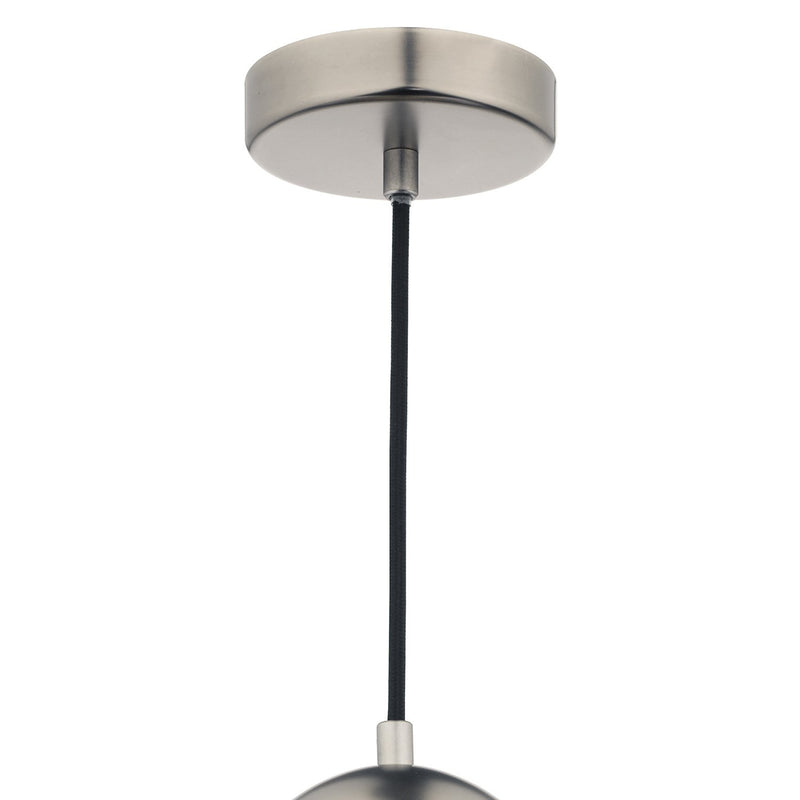 Load image into Gallery viewer, Dar Lighting DYN8661 Dynamo 1 Light Large Pendant Antique Chrome - 35000
