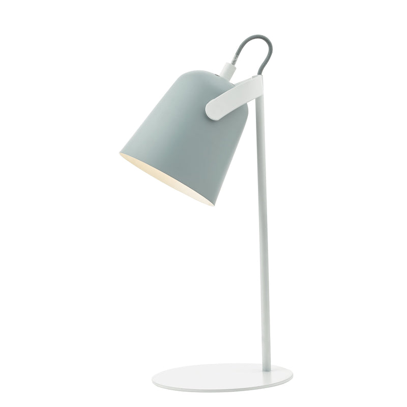 Load image into Gallery viewer, Dar Lighting EFF4139 Effie Table Lamp Soft Matt Grey and White - 25000
