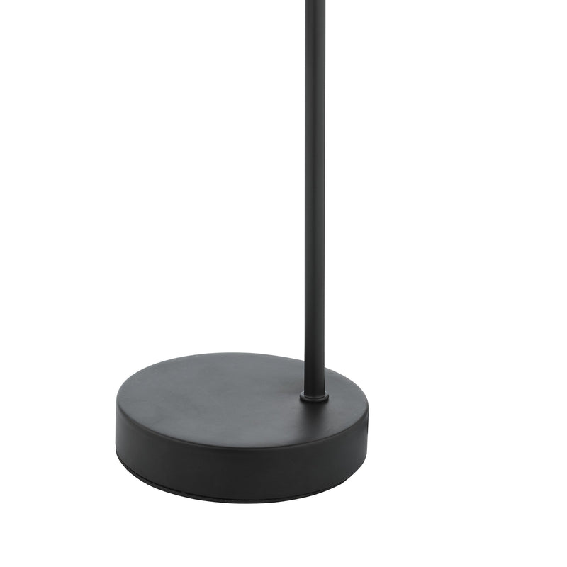 Load image into Gallery viewer, Dar Lighting EIS4122 Eissa 1 Light Touch Table Lamp Matt Black Smoked Glass - 37126
