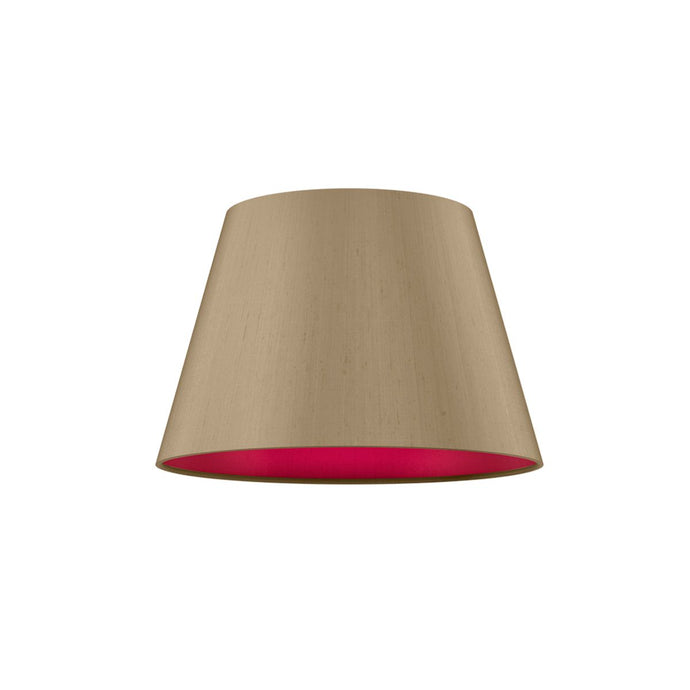 The Light Shade Studio Empire Drum 45cm Silk Shade Two Tone Bespoke Options