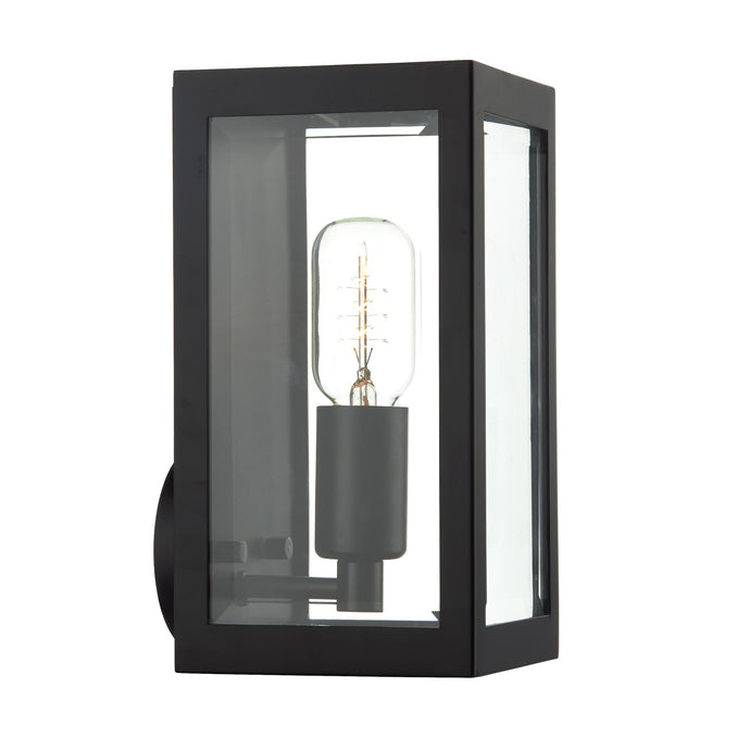 Dar Lighting ERA0722 Era Outdoor Wall Bracket Light Black IP44 - 27112
