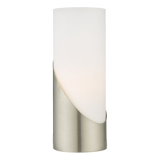 Dar Lighting FAR4246 Faris Touch Table Lamp Satin Nickel - 22200