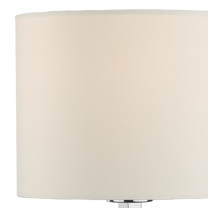 Dar Lighting FER0750 Ferrara Wall Bracket Round With Square Arm Polished Chrome Base Only - 35048