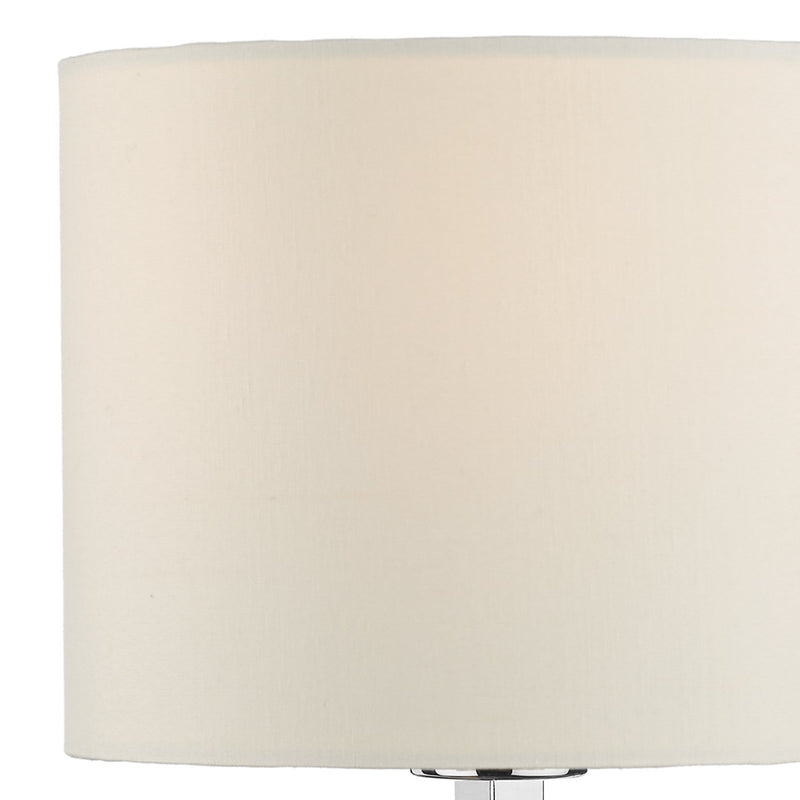 Load image into Gallery viewer, Dar Lighting FER0750 Ferrara Wall Bracket Round With Square Arm Polished Chrome Base Only - 35048
