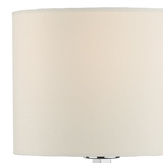 Dar Lighting FER0750 Ferrara Wall Bracket Round With Square Arm Polished Chrome Base Only - 35048