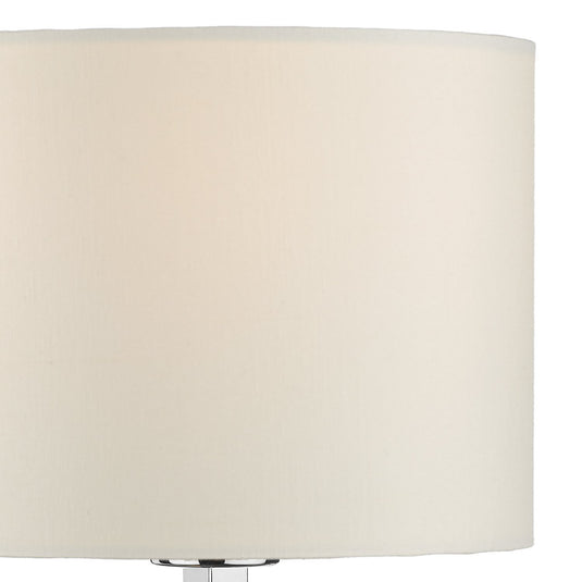 Dar Lighting FER0750 Ferrara Wall Bracket Round With Square Arm Polished Chrome Base Only - 35048