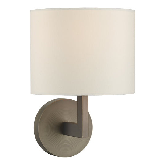 Dar Lighting FER0763 Ferrara Wall Bracket Round With Square Arm Bronze Base Only - 19656