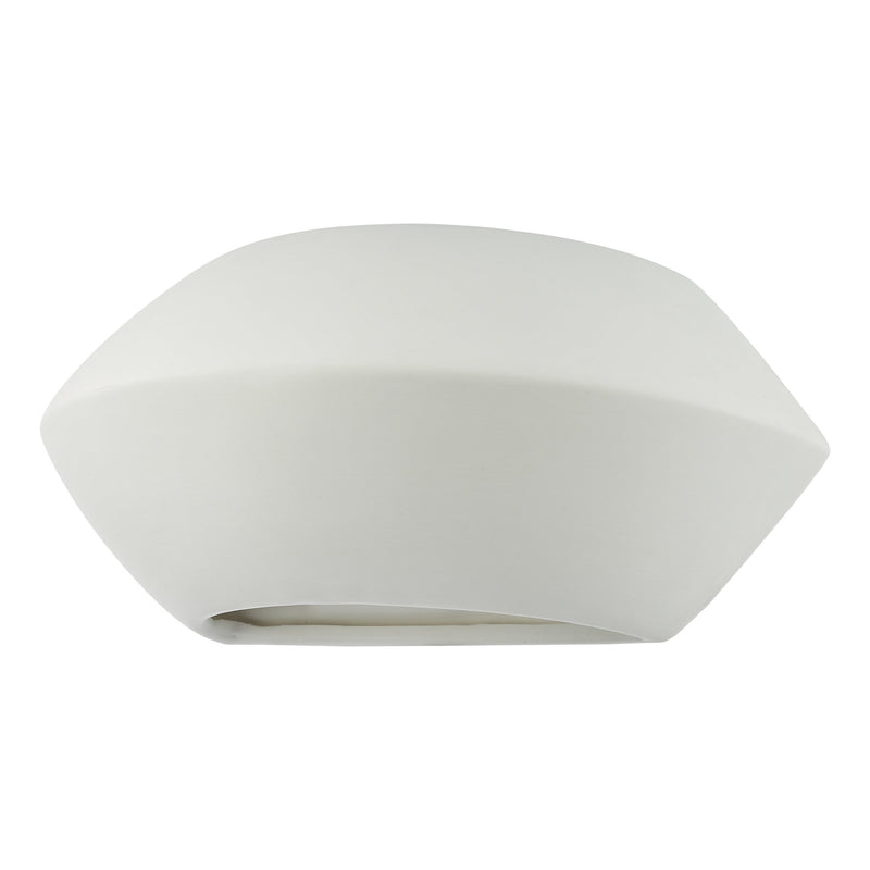 Load image into Gallery viewer, Dar Lighting FOD372 Foden 1 Light Wall Washer White - 36917
