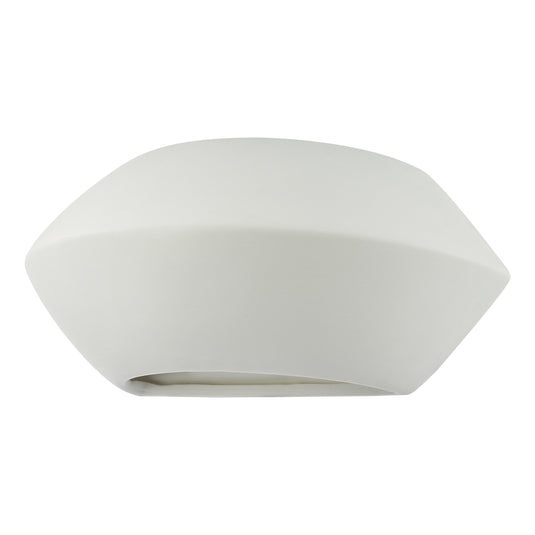 Dar Lighting FOD372 Foden 1 Light Wall Washer White - 36917