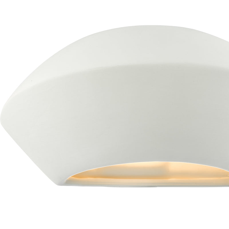 Load image into Gallery viewer, Dar Lighting FOD372 Foden 1 Light Wall Washer White - 36917
