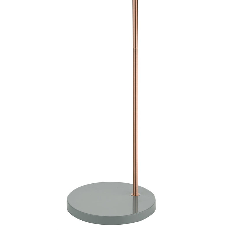 Load image into Gallery viewer, Dar Lighting FRE4939 Frederick Floor Lamp Grey &amp; Copper - 23482

