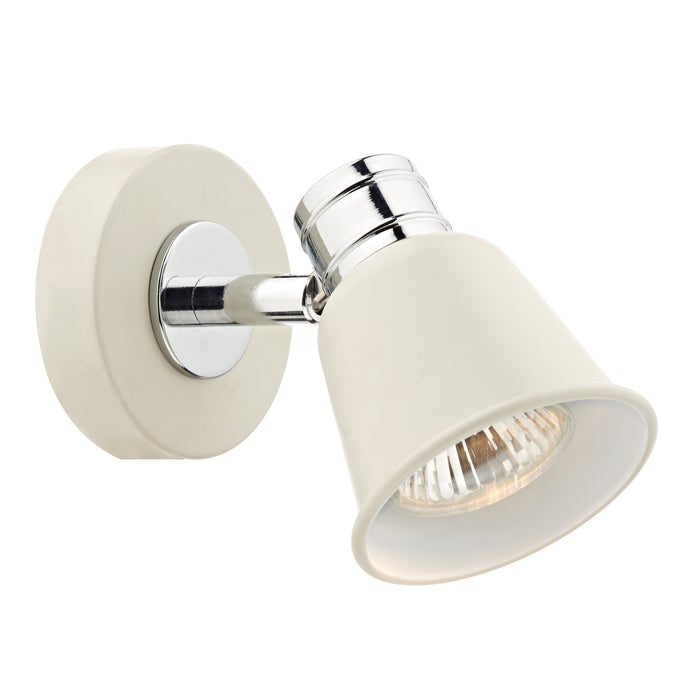 Dar Lighting FRY0733 Fry Single Wall Bracket Cream - 20065