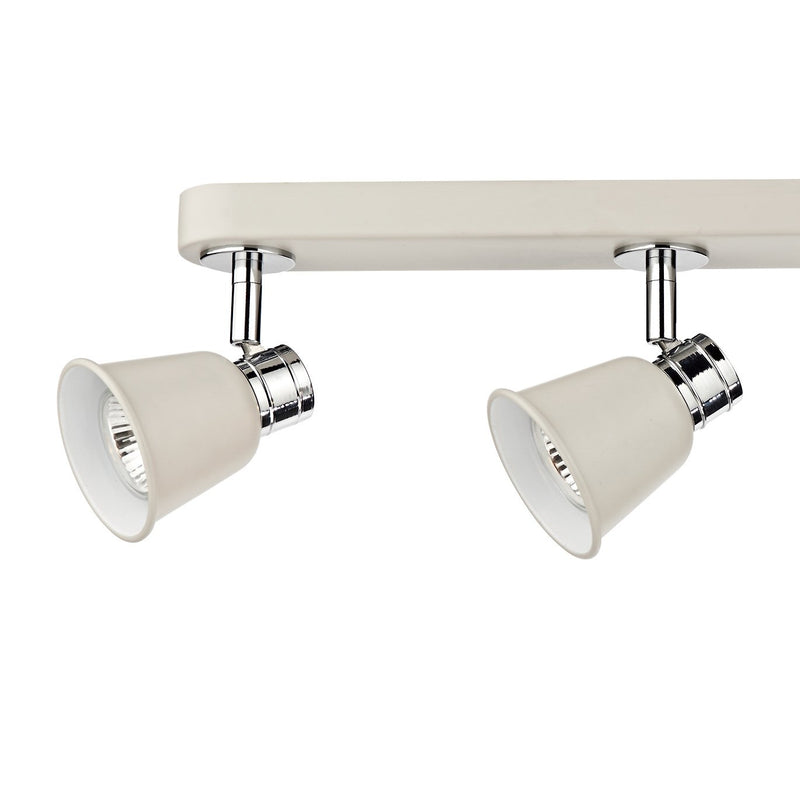 Load image into Gallery viewer, Dar Lighting FRY8433 Fry 4 Light Bar Cream - 22561
