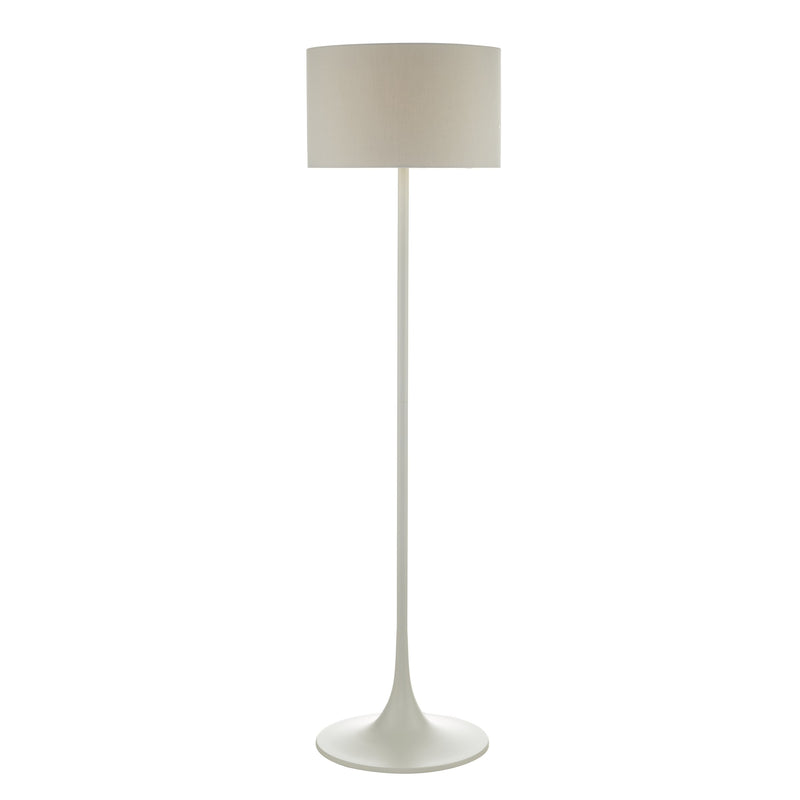 Load image into Gallery viewer, Dar Lighting FUN4939 Floor Lamp Grey With Shade - 25530
