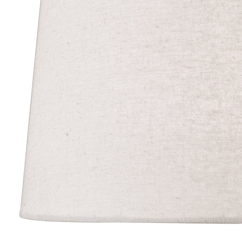Load image into Gallery viewer, Dar Lighting GRI1239 Griffith Grey Linen Tapered Drum Shade 30cm - 35094
