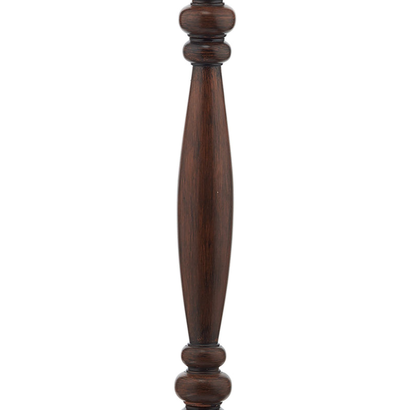 Load image into Gallery viewer, Dar Lighting HAY4947 Hayward Floor Lamp Dark Wood Base Only - 19538
