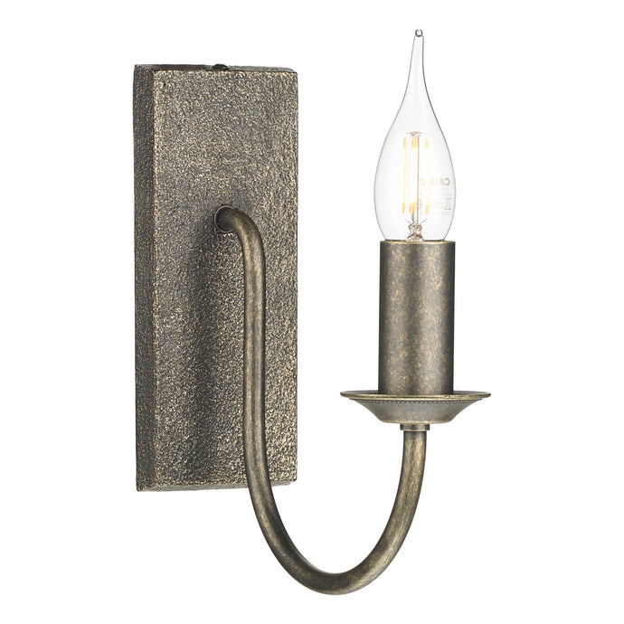 David Hunt Lighting HER0763 Herriot Single Wall Bracket Bronze