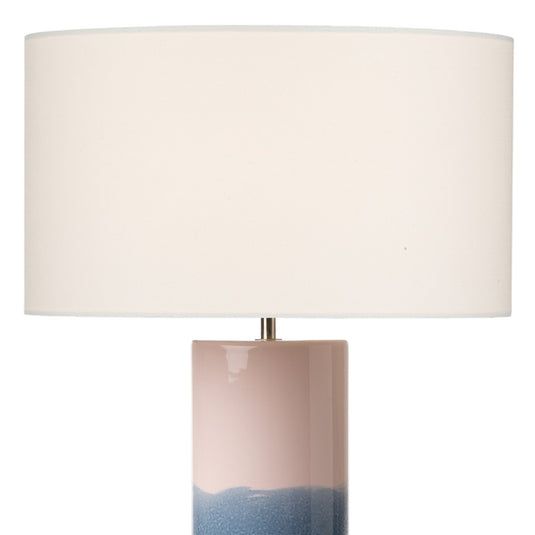 Dar Lighting IGN4255 Ignatio Table Lamp Ceramic Pink & Blue Base Only - 23816