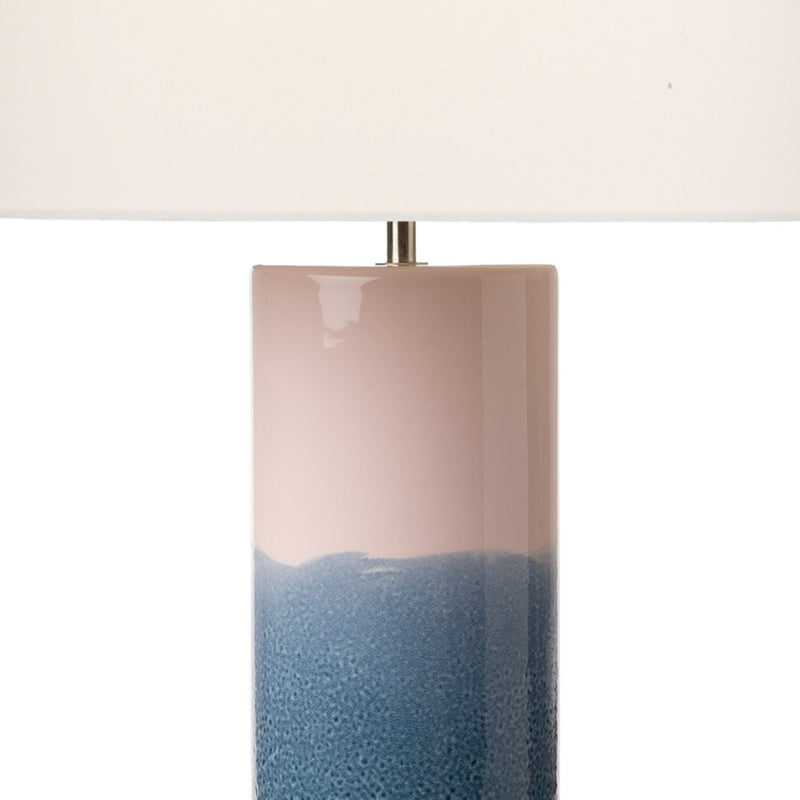 Load image into Gallery viewer, Dar Lighting IGN4255 Ignatio Table Lamp Ceramic Pink &amp; Blue Base Only - 23816
