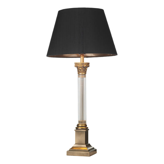 David Hunt Lighting IMP4263 IMPERIAL Table lamp glass and bronze