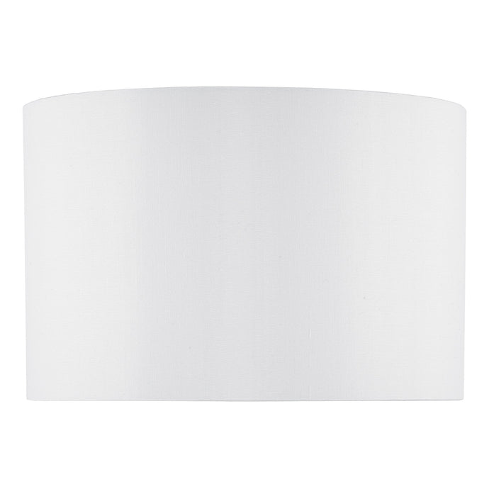 Dar Lighting INN1215 Innsbruck Ivory Faux Silk Oval Shade 30cm - 35155