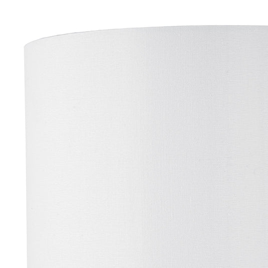 Dar Lighting INN1215 Innsbruck Ivory Faux Silk Oval Shade 30cm - 35155