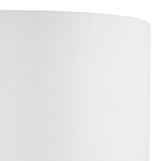 Dar Lighting INN1215 Innsbruck Ivory Faux Silk Oval Shade 30cm - 35155