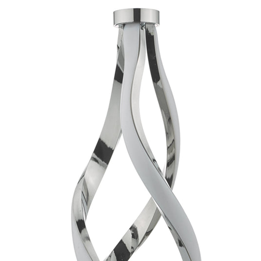 Dar Lighting JIV4268 Jive Ribbons LED Table Lamp Aluminium & Opal - 24155