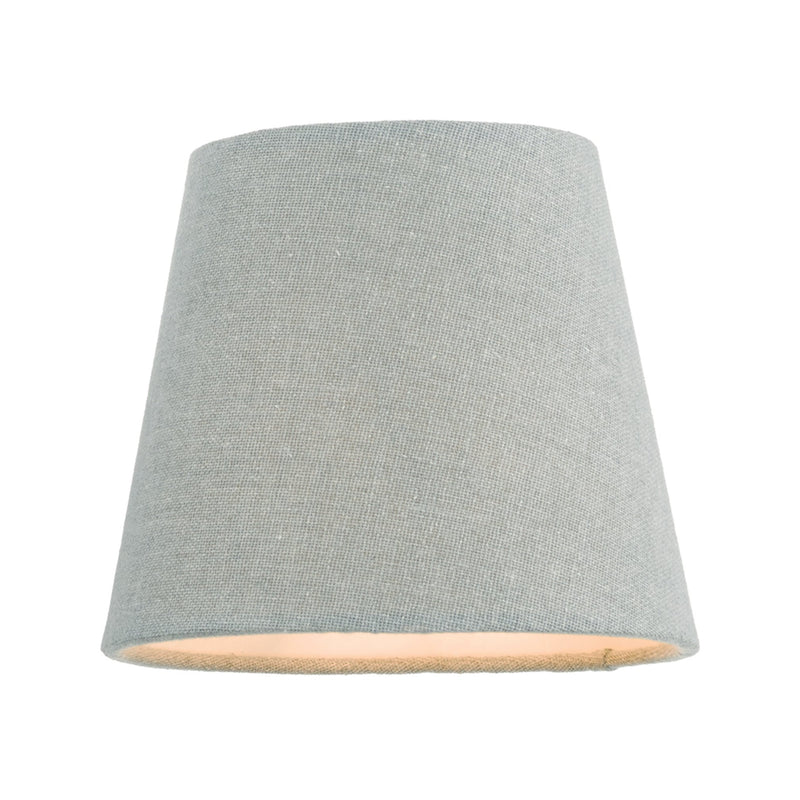 Load image into Gallery viewer, Dar Lighting JOA2639 Joanna Grey Linen Tapered Drum Shade 13cm - 35184
