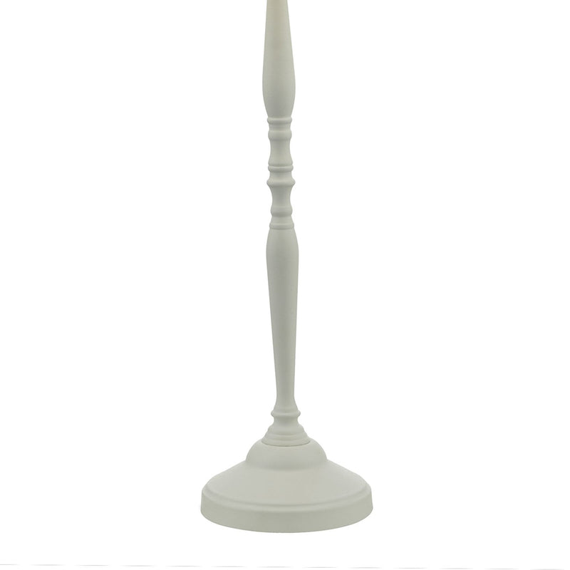Load image into Gallery viewer, Dar Lighting JOA422 Joanna Table Lamp White complete with Shade - 21867
