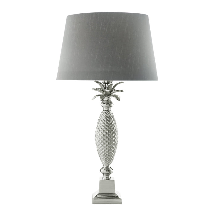 Dar Lighting JOL4338 Jolson Table Lamp Nickel Base Only - 35186