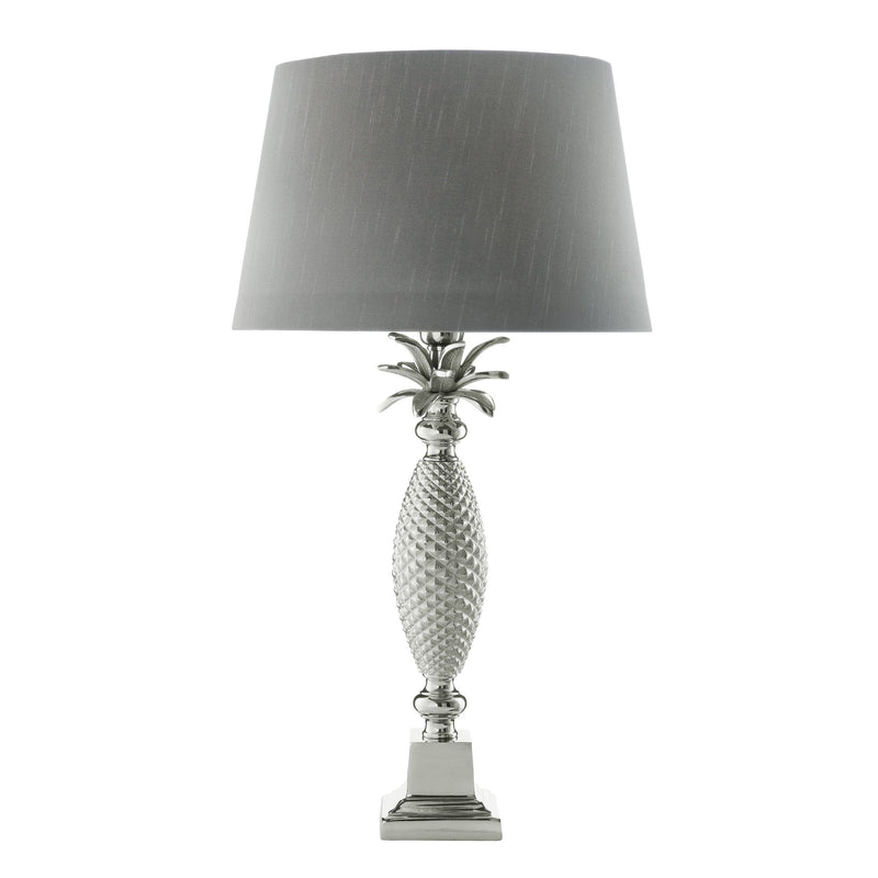 Load image into Gallery viewer, Dar Lighting JOL4338 Jolson Table Lamp Nickel Base Only - 35186
