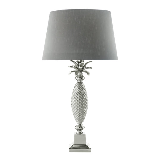 Dar Lighting JOL4338 Jolson Table Lamp Nickel Base Only - 35186