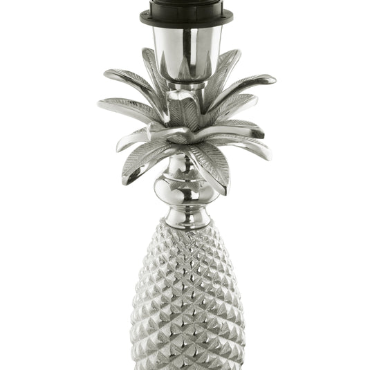 Dar Lighting JOL4338 Jolson Table Lamp Nickel Base Only - 35186