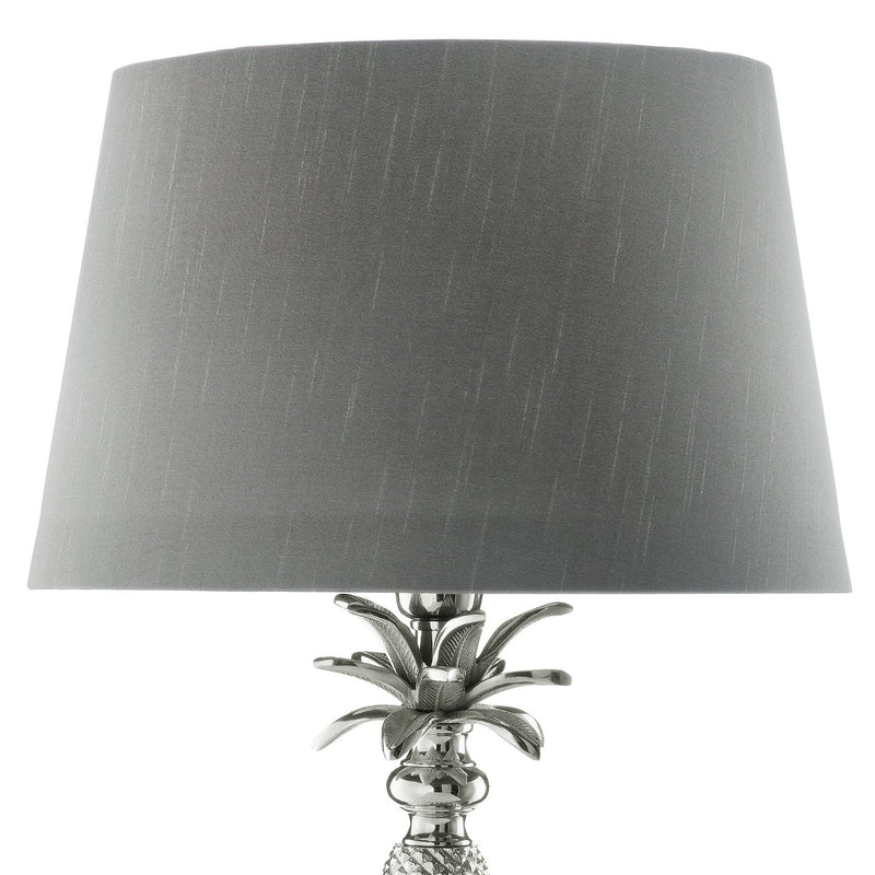 Load image into Gallery viewer, Dar Lighting JOL4338 Jolson Table Lamp Nickel Base Only - 35186
