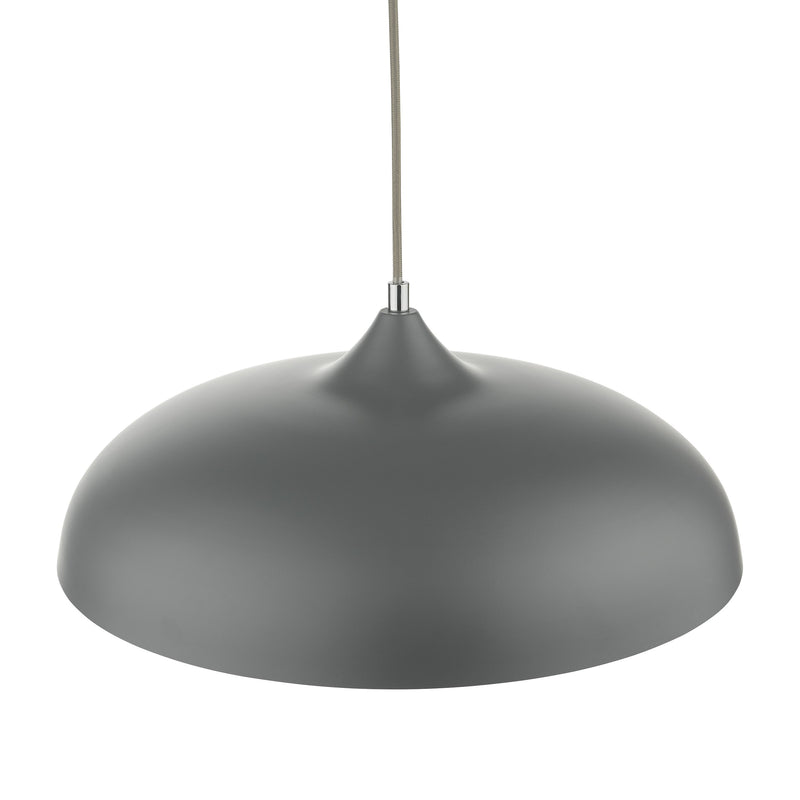 Load image into Gallery viewer, Dar Lighting KAE0137 Kaelan 1 Light Single Pendant Graphite - 37145
