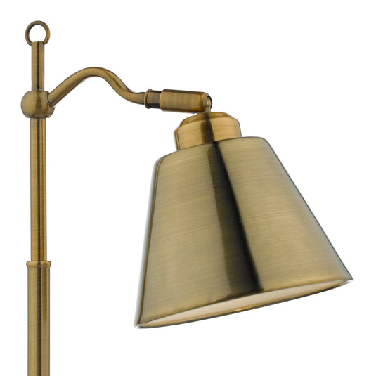 Dar Lighting KEM4175 Kempten Task Lamp Antique Brass - 35192