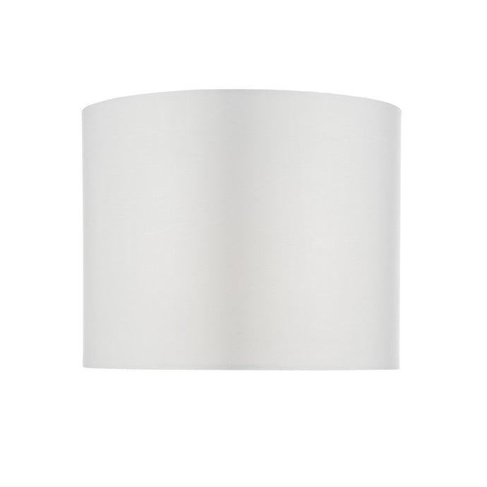 Dar Lighting KIA1033 Kiandra Cream Satin Drum Shade 25cm - 35195