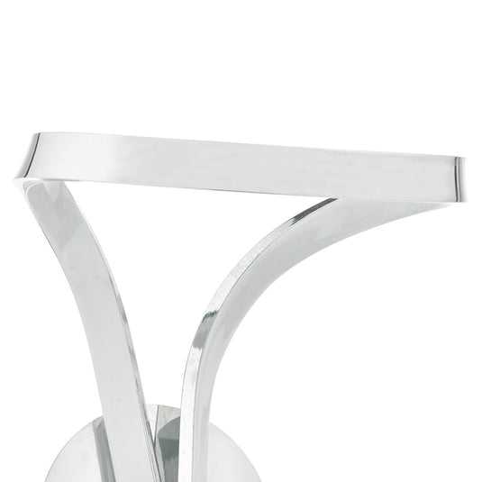 Dar Lighting KIL0750 Killian Wall Light Polished Chrome & Acrylic LED - 35198