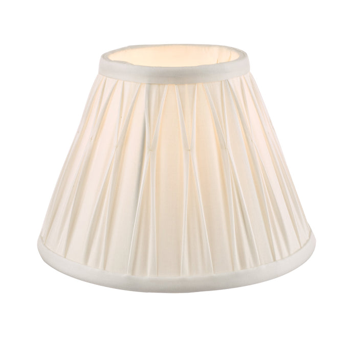 Laura Ashley LA3677438-Q Fenn Silk Shade White 8''