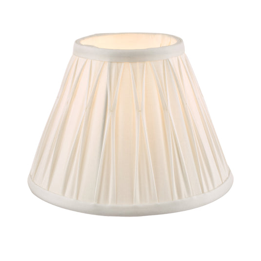 Laura Ashley LA3677438-Q Fenn Silk Shade White 8''