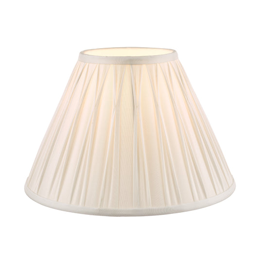 Laura Ashley LA3677440-Q Fenn Silk Shade White 12''